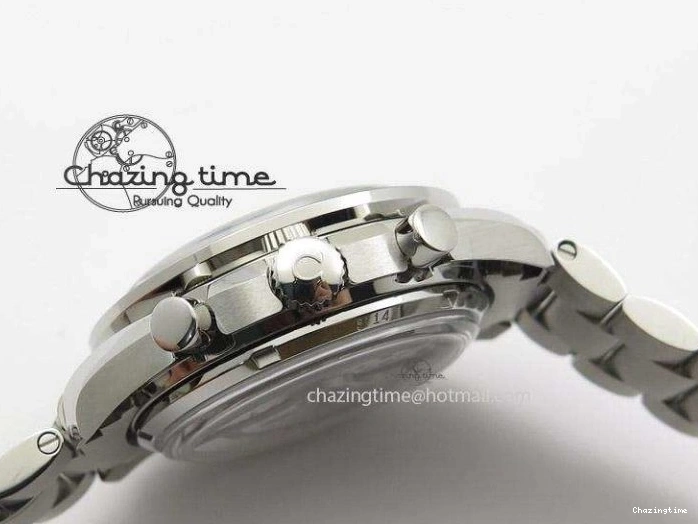 0728 Efficient Speedmaster Professional Moonwatch Chrono AXF Best Edition On SS Bracelet A 8286